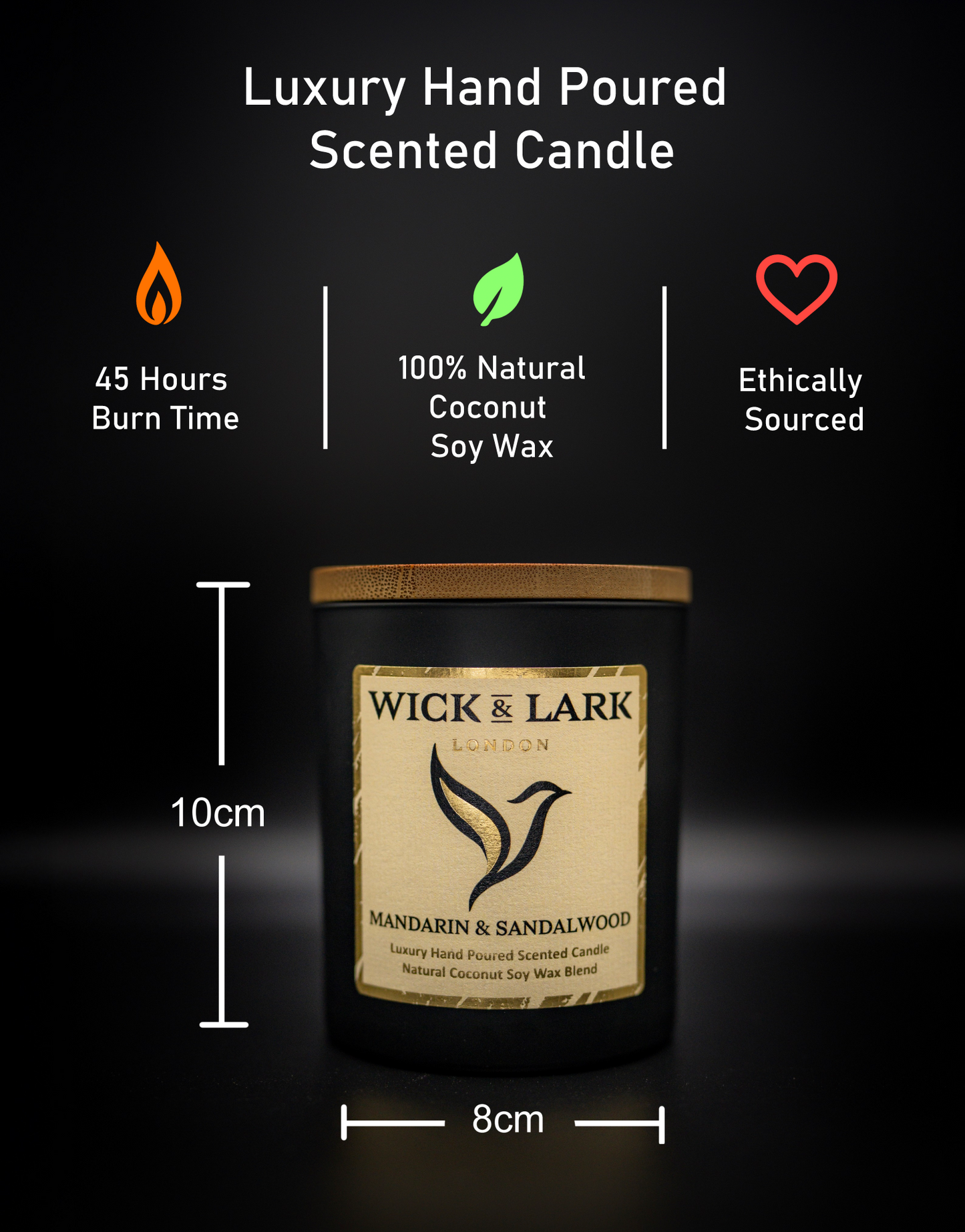 Mandarin & Sandalwood 200g